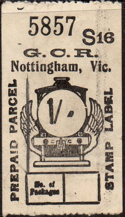 Great Central Railway Parcel Post Locomotive 1/-