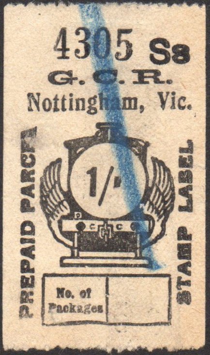 Great Central Railway Parcel Post Locomotive 1/-