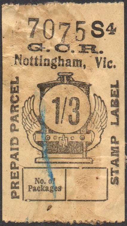 Great Central Railway Parcel Post Locomotive 1/3