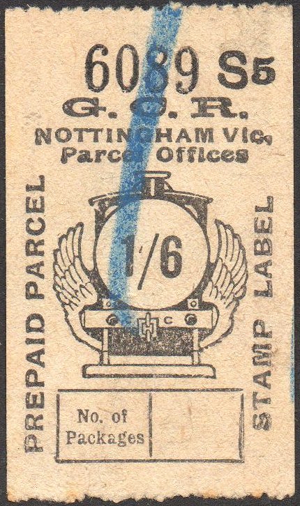 Great Central Railway Parcel Post Locomotive 1/6