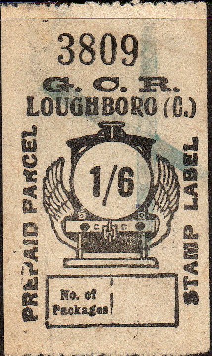 Great Central Railway Parcel Post Locomotive 1/6