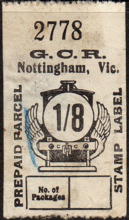 Great Central Railway Parcel Post Locomotive 1/8