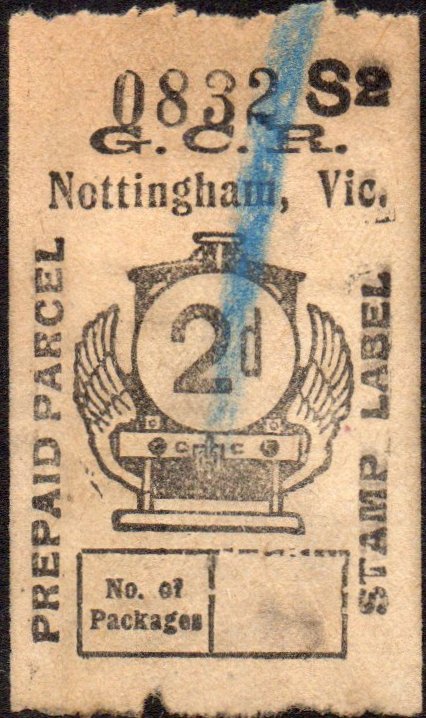 Great Central Railway Parcel Post Locomotive 2d