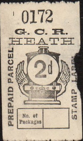 Great Central Railway Parcel Post Locomotive 2d