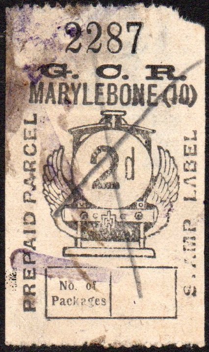 Great Central Railway Parcel Post Locomotive 2d