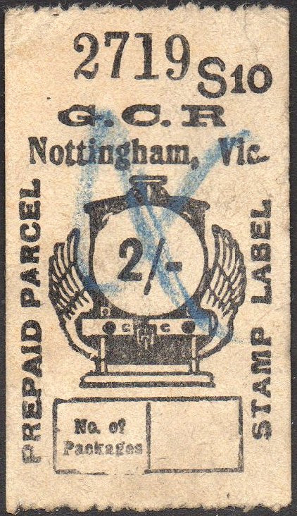 Great Central Railway Parcel Post Locomotive 2/-