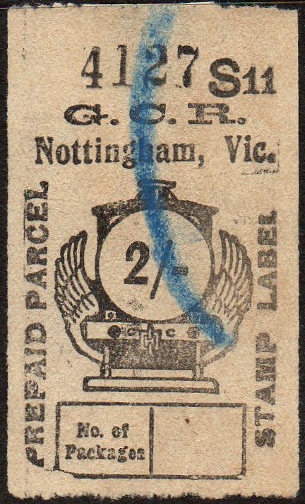 Great Central Railway Parcel Post Locomotive 2/-