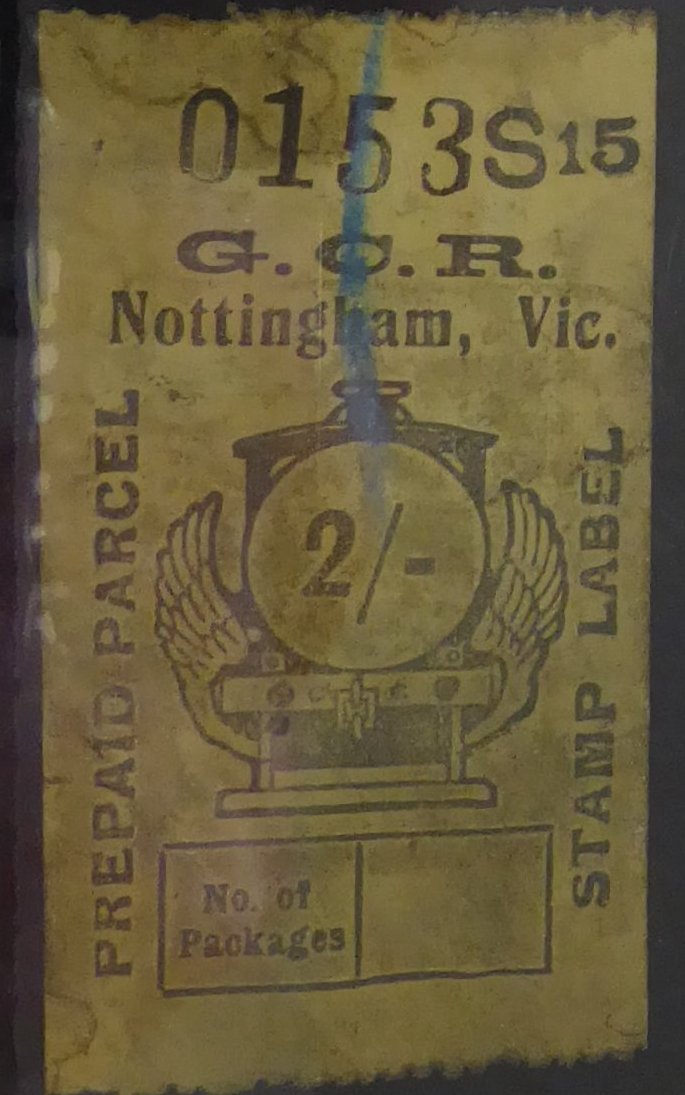 Great Central Railway Parcel Post Locomotive 2/-