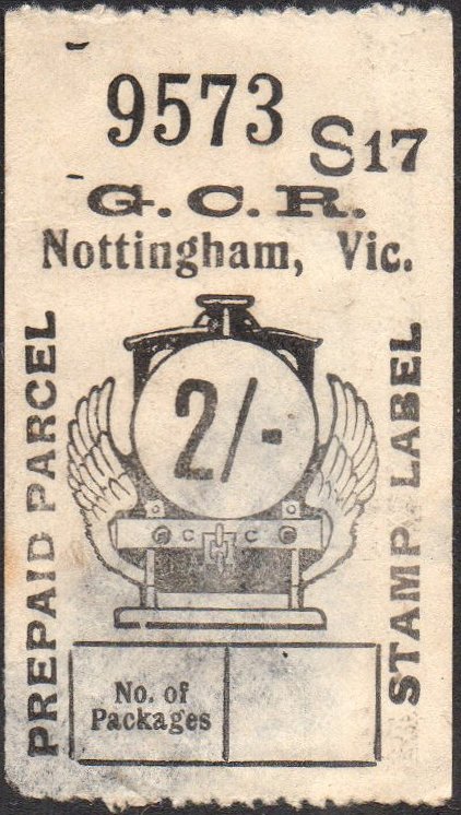 Great Central Railway Parcel Post Locomotive 2/-
