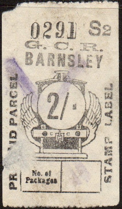 Great Central Railway Parcel Post Locomotive 2/-