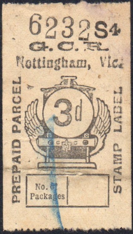 Great Central Railway Parcel Post Locomotive 3d