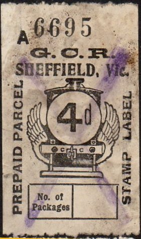 Great Central Railway Parcel Post Locomotive 4d