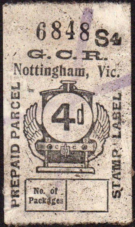 Great Central Railway Parcel Post Locomotive 4d