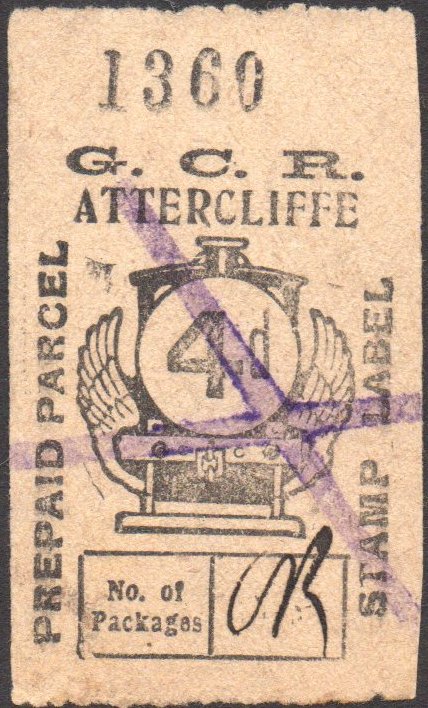 Great Central Railway Parcel Post Locomotive 4d
