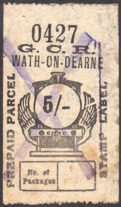 Great Central Railway Parcel Post Locomotive 5/-