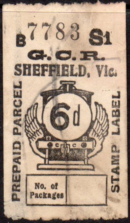 Great Central Railway Parcel Post Locomotive 6d