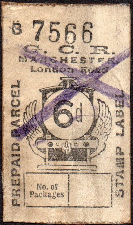 Great Central Railway Parcel Post Locomotive 6d