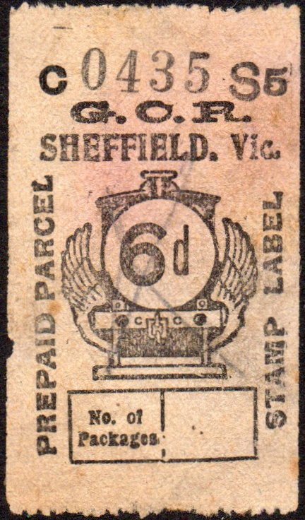 Great Central Railway Parcel Post Locomotive 6d