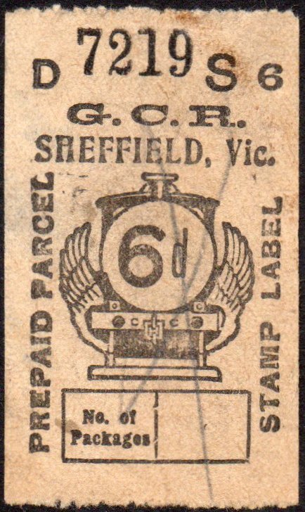 Great Central Railway Parcel Post Locomotive 6d