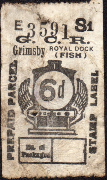 Great Central Railway Parcel Post Locomotive 6d