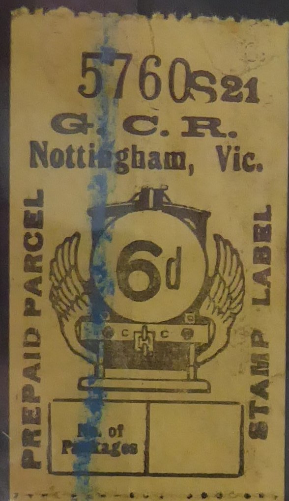 Great Central Railway Parcel Post Locomotive 6d