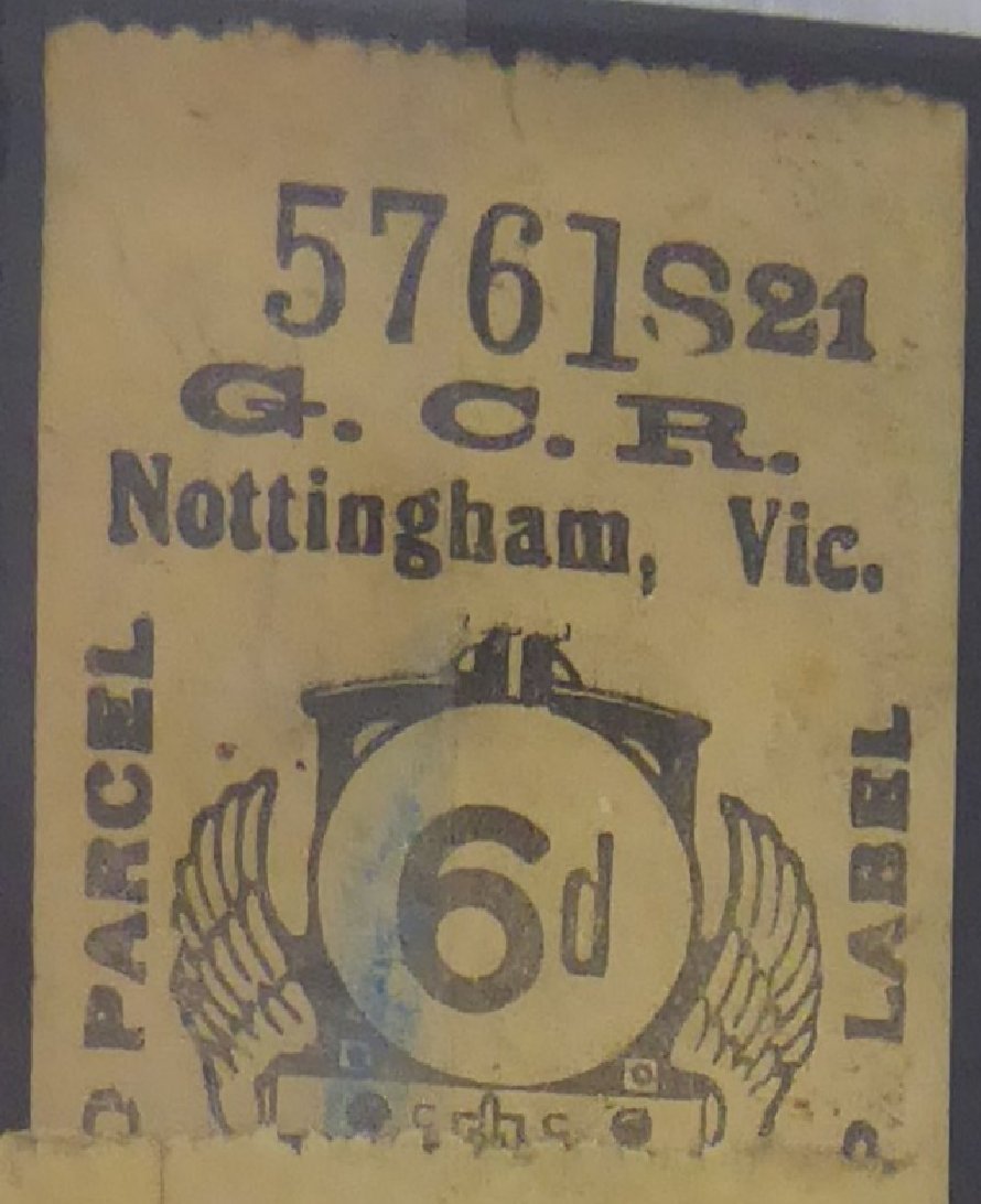 Great Central Railway Parcel Post Locomotive 6d