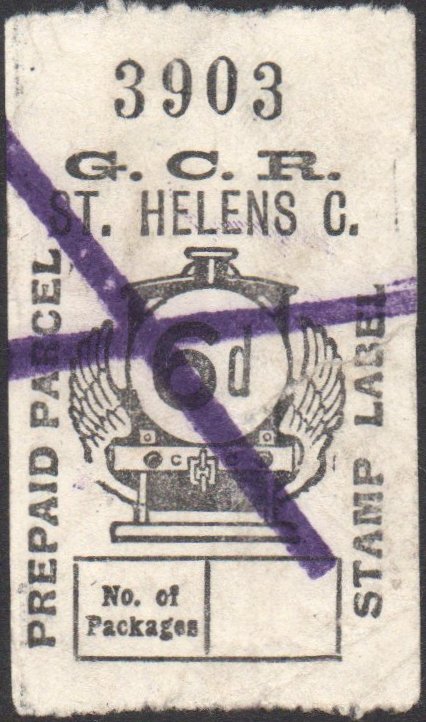 Great Central Railway Parcel Post Locomotive 6d
