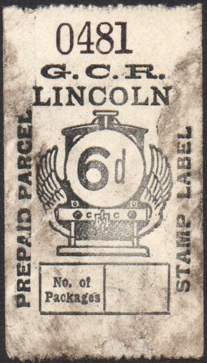Great Central Railway Parcel Post Locomotive 6d