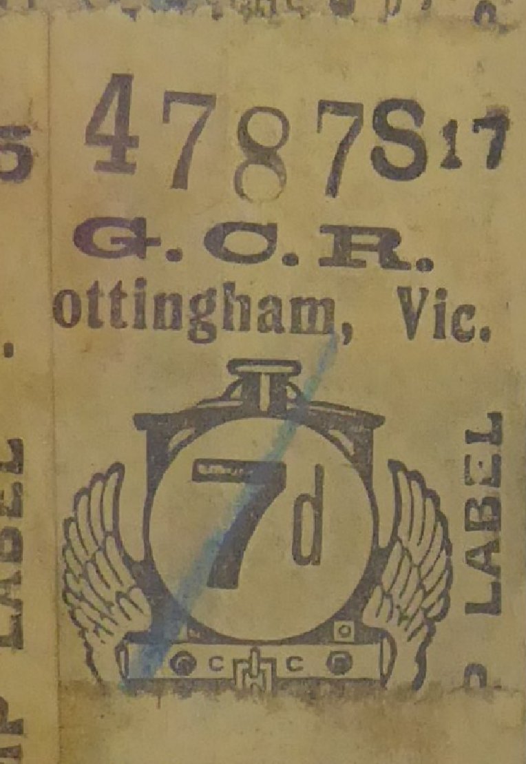Great Central Railway Parcel Post Locomotive 7d