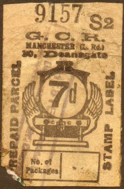 Great Central Railway Parcel Post Locomotive 7d