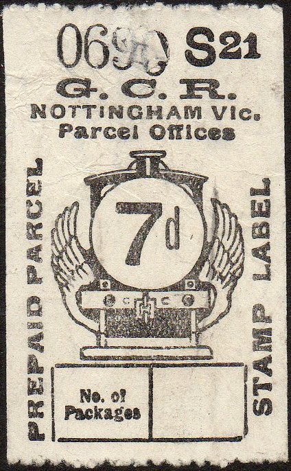 Great Central Railway Parcel Post Locomotive 7d