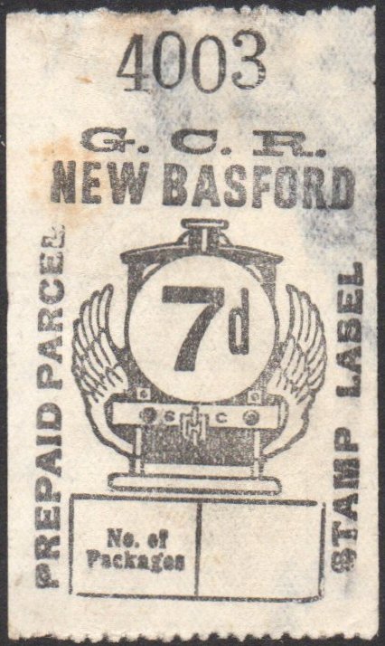 Great Central Railway Parcel Post Locomotive 7d