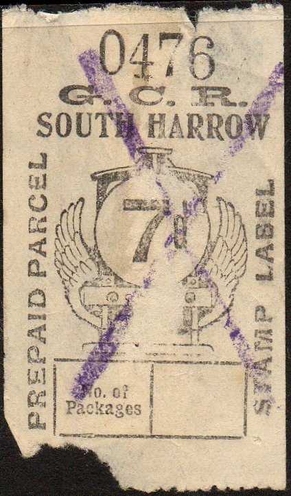 Great Central Railway Parcel Post Locomotive 7d
