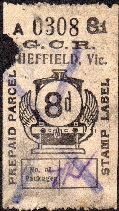 Great Central Railway Parcel Post Locomotive 8d