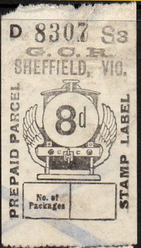 Great Central Railway Parcel Post Locomotive 8d