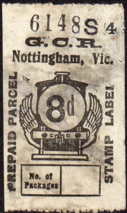 Great Central Railway Parcel Post Locomotive 8d