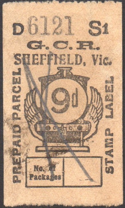 Great Central Railway Parcel Post Locomotive 9d