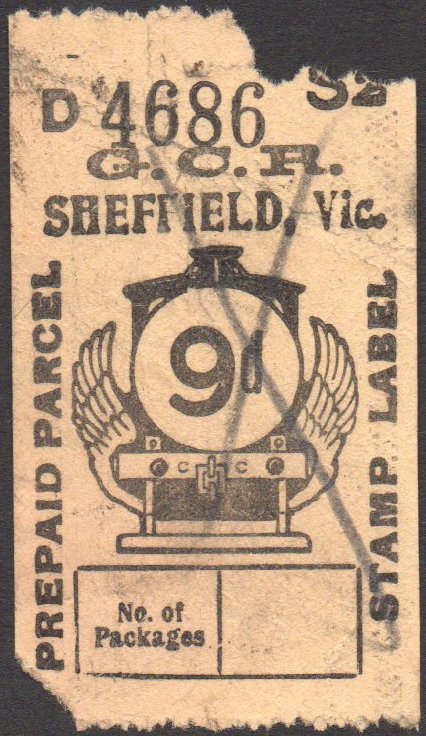 Great Central Railway Parcel Post Locomotive 9d