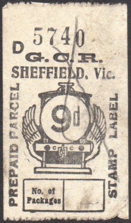 Great Central Railway Parcel Post Locomotive 9d
