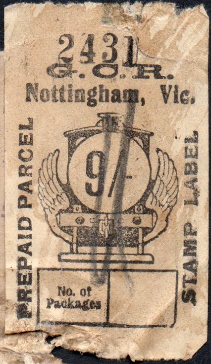 Great Central Railway Parcel Post Locomotive 7/-