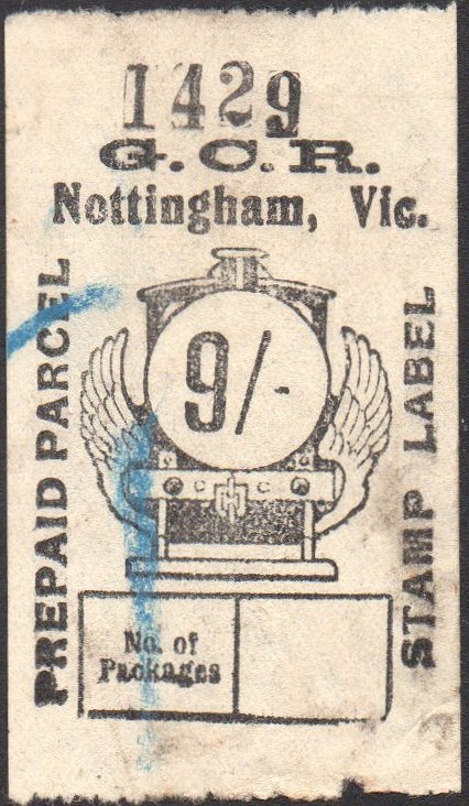 Great Central Railway Parcel Post Locomotive 7/-