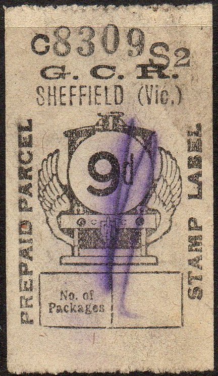 Great Central Railway Parcel Post Locomotive 9d