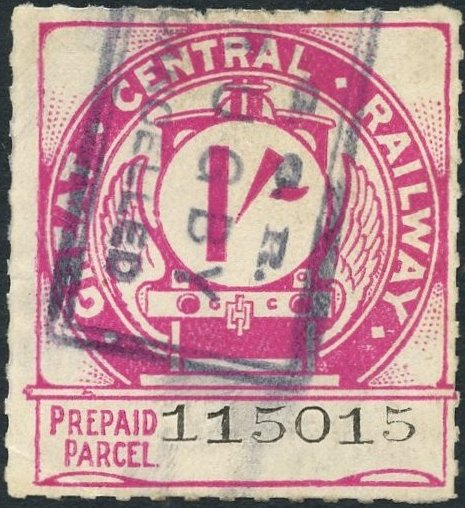 Great Central Railway Parcel Post Locomotive 1st Issue 1/-