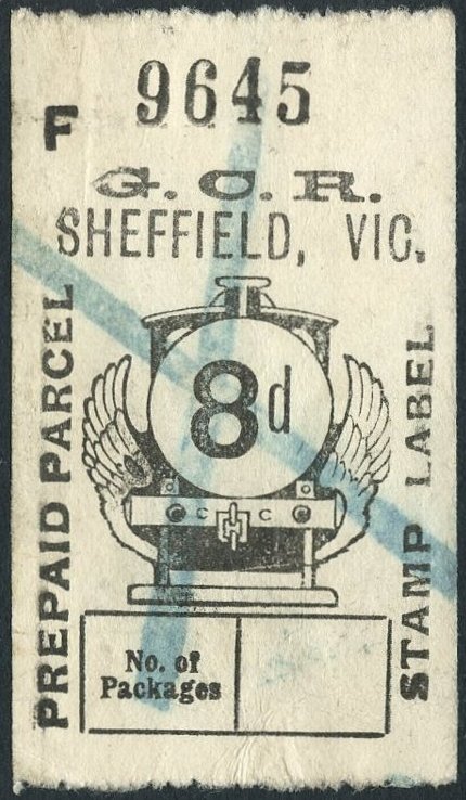 Great Central Railway Parcel Post Locomotive 8d