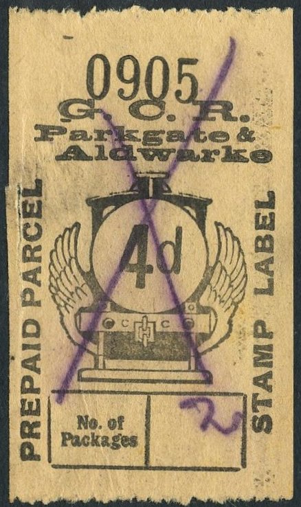 Great Central Railway Parcel Post Locomotive 4d