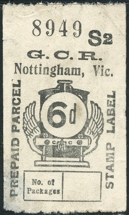 Great Central Railway Parcel Post Locomotive 6d