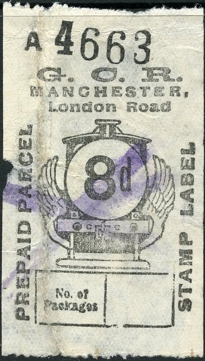 Great Central Railway Parcel Post Locomotive 8d