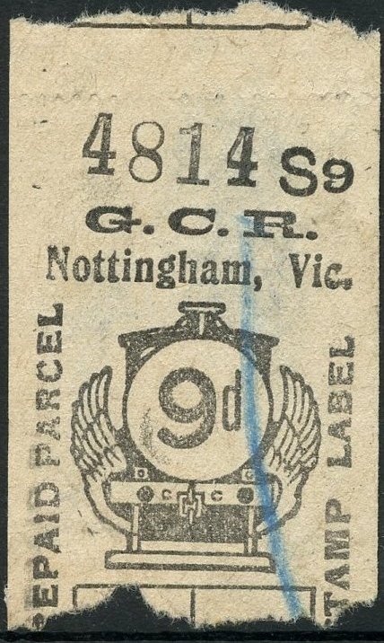 Great Central Railway Parcel Post Locomotive 9d