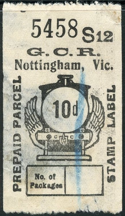 Great Central Railway Parcel Post Stamps : Locomotive Types