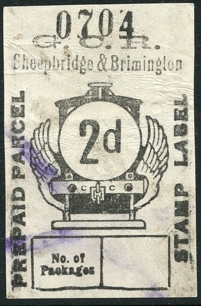 Great Central Railway Parcel Post Locomotive 2d